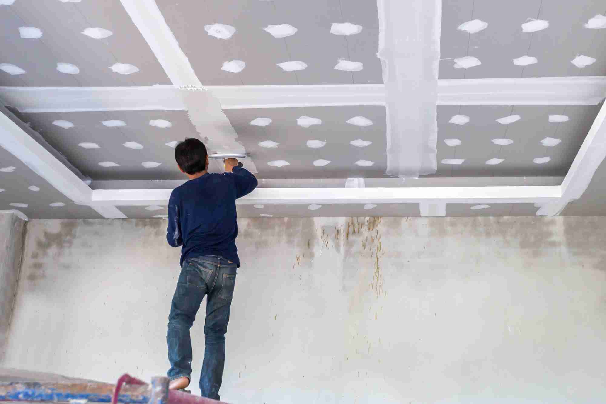 Ceiling and Wall Gyprock Installation